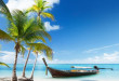 palm-trees-boat-tropical-sea-beach-sand-clouds-wallpaper-preview-672x372
